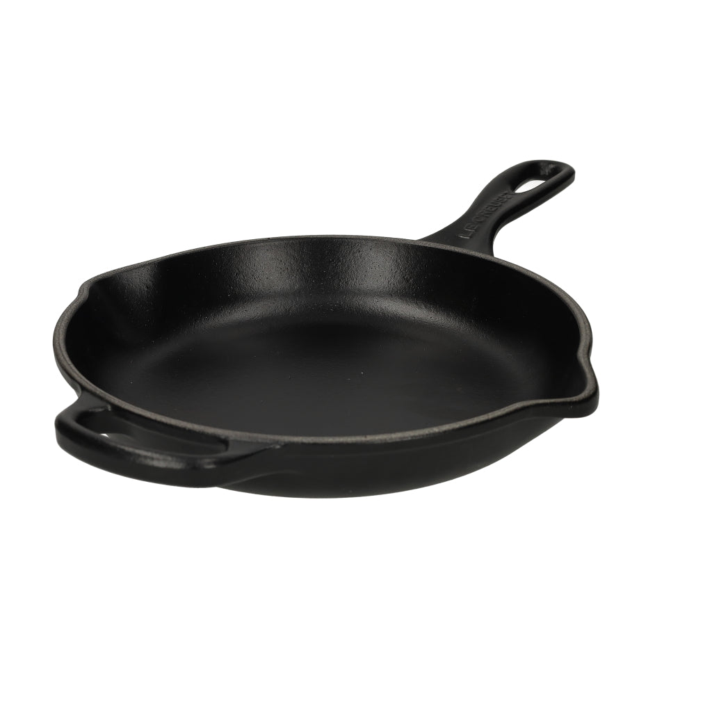 LeCreuset - Poêle Signature ronde Noir Mat 23cm