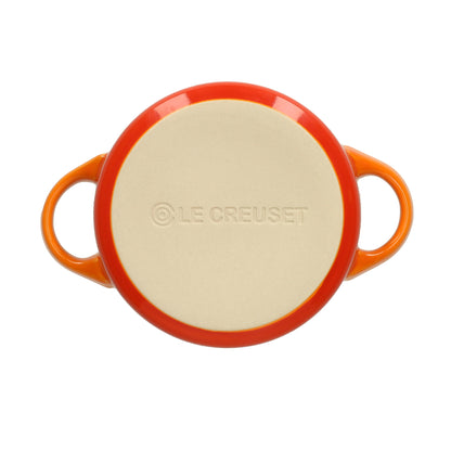 LeCreuset - Mini-Rôti-/ Faitout Orange-rouge 10cm 0.2l