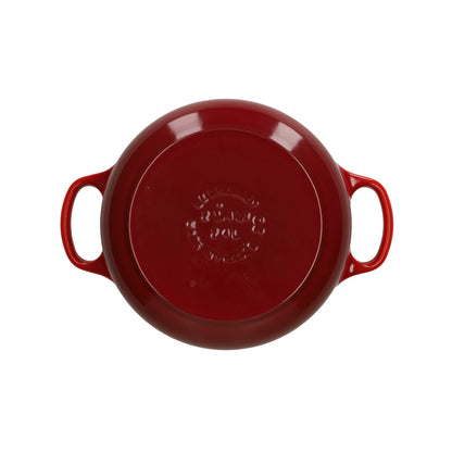 LeCreuset - Roast- / Stew pan Signature round Cherry red 24cm 4.2l