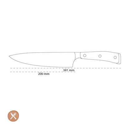 Wüsthof - Couteau de chef Classic Ikon 20 cm