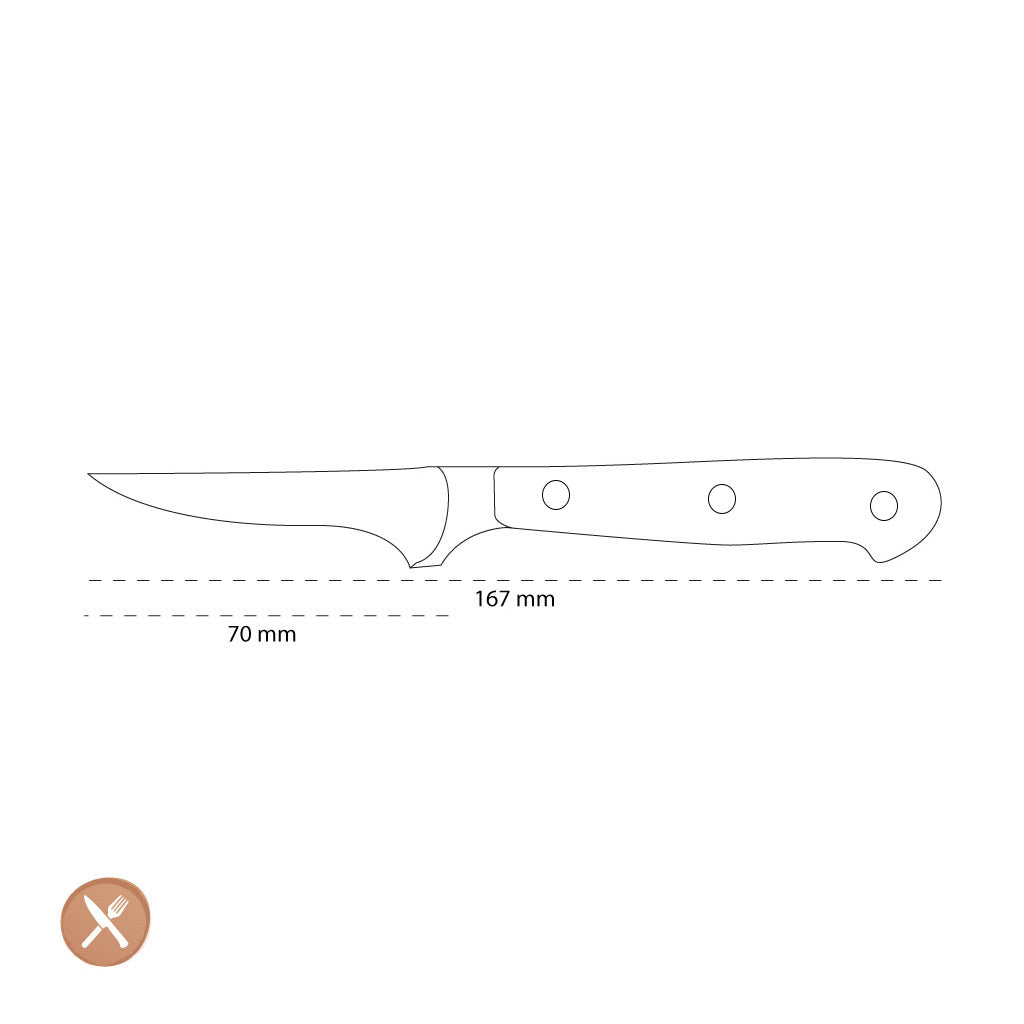 Wusthof - Classic Vegetable Knife 7 cm