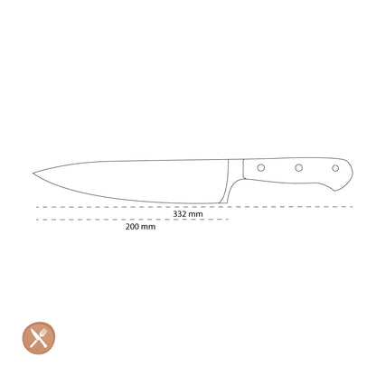 Wusthof - Classic Coral Peach Chef's Knife 20 cm