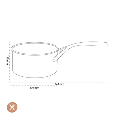 Demeyere - Atlantis 7 Saucepan without lid 16 cm