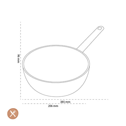 Demeyere - Apollo 7 Conical sauté pan 20 cm