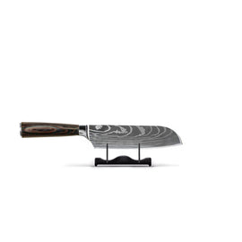 Série d&#39;estampes japonaises Damas - Petit couteau Santoku (13cm)
