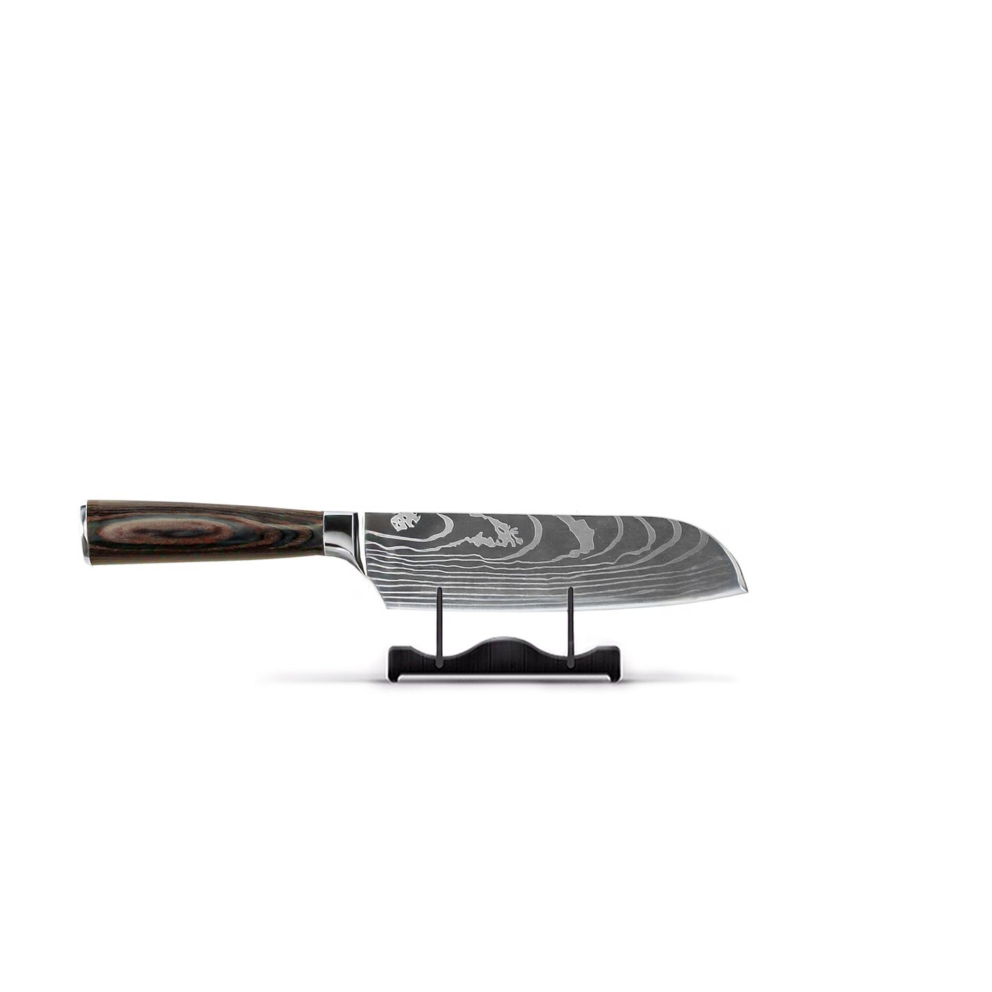 Shinrai Knives - Ensemble de couteaux 7 pièces imprimé Damas