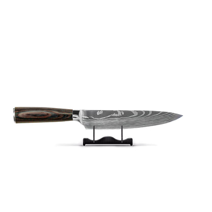 Shinrai Knives - Damascus Print 14-piece Knife Set - Master collection XL set + Block