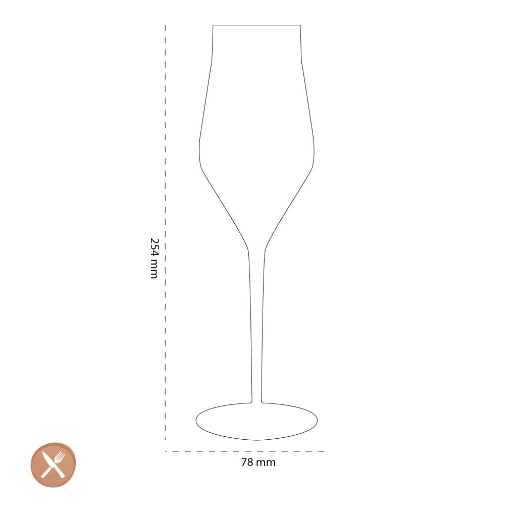 Leonardo - BRUNELLI Champagne Glasses 340ml - Pack of 6