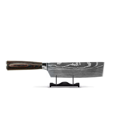 Shinrai Knives - Damascus Print 14-piece Knife Set - Master collection XL set + Block