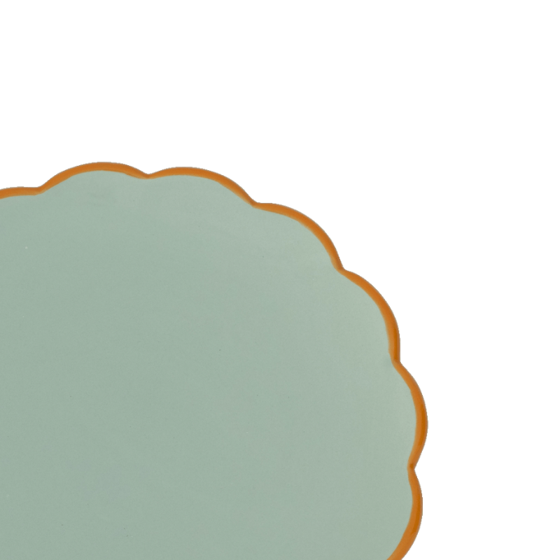 Urban Nature Culture - Good Morning - Cake plate - Sculpted - Celadon