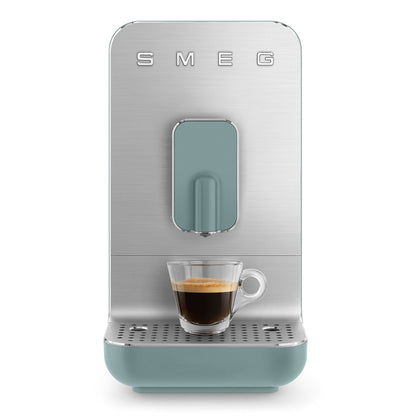 Smeg - Machine à expresso | Vert émeraude | Contemporain | Machine à café automatique