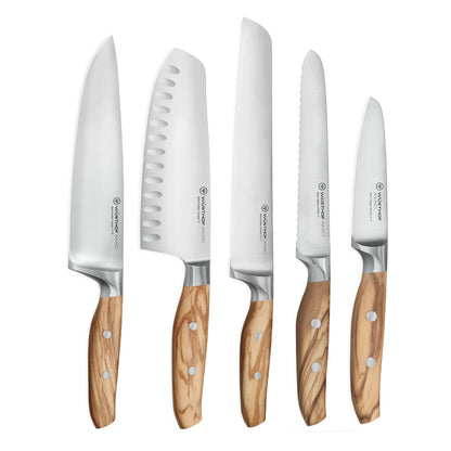 Wusthof - Amici 5-piece knife set with block