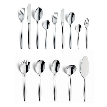 Amefa - Florence - Ménagère 60 pièces pour 6 personnes - Finition brillante - Couleur argent