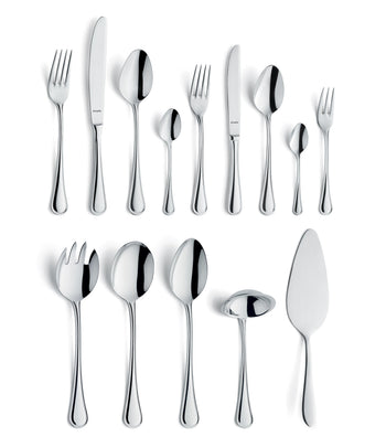 Amefa - Haydn Ménagère 60 pièces pour 6 personnes, finition brillante, couleur argent