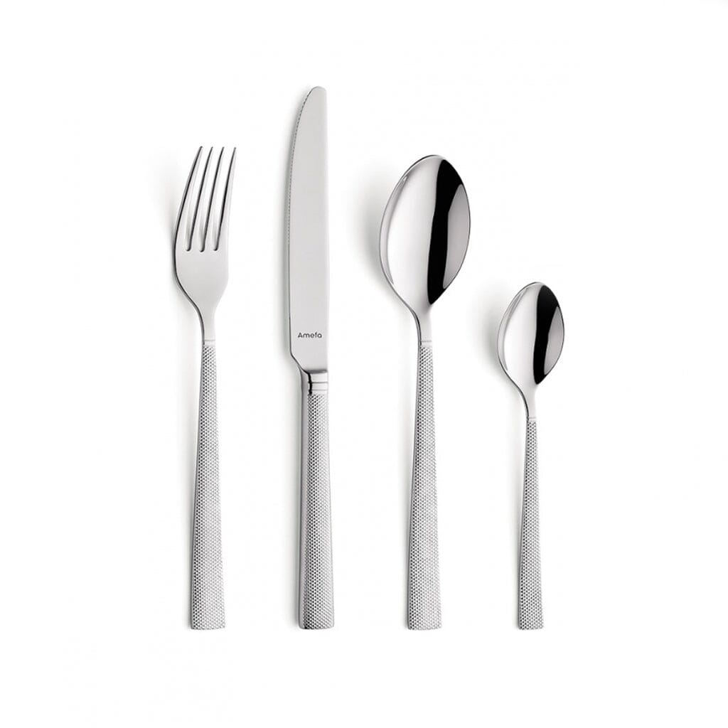 Amefa - Jewel 24-pc Cutlery set in wooden canteen Amefa 