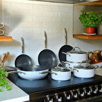 Cook & Pan - Honey Go Ivory Koekenpan 20 cm Cook & Pan 