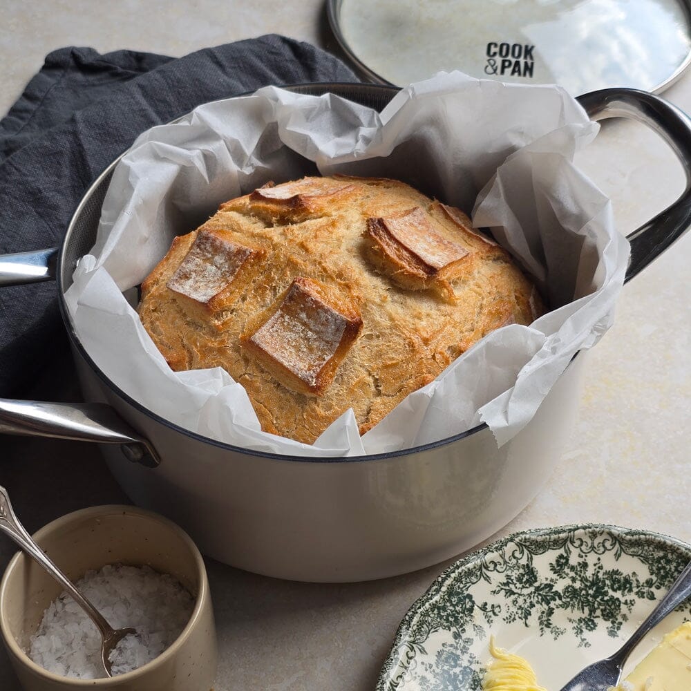 Cook & Pan - Honey Go Ivory Pannenset 7-delig Pannenset Cook & Pan 