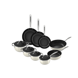Cook & Pan - Honey Go Ivory Pannenset 9-delig Pannenset Cook & Pan 
