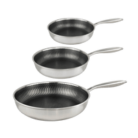 Cook & Pan - Honey Koekenpannenset 3-delig Pannenset Cook & Pan 