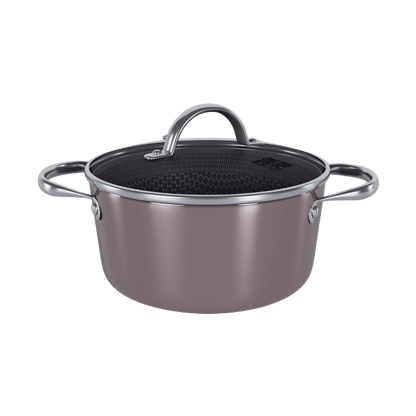 Cook & Pan - Honey Taupe of Mind Kookpot 24 cm met glazen deksel Cook & Pan 