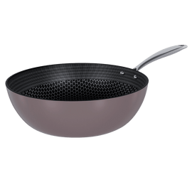 Cook & Pan - Honey Taupe of Mind Wokpan 30 cm Cook & Pan 