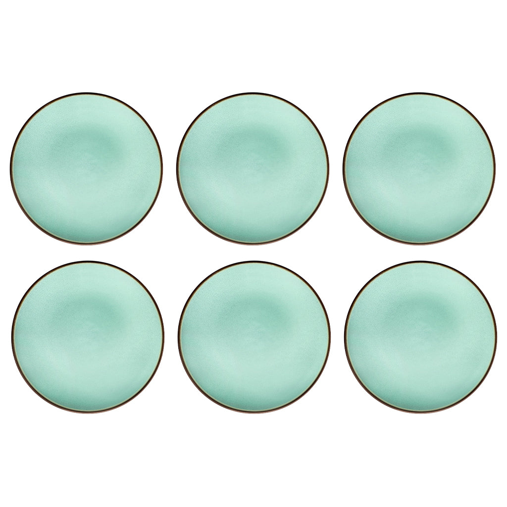 Medard de Noblat - Feeling Jade - Dessert plate 21 cm (set of 6)