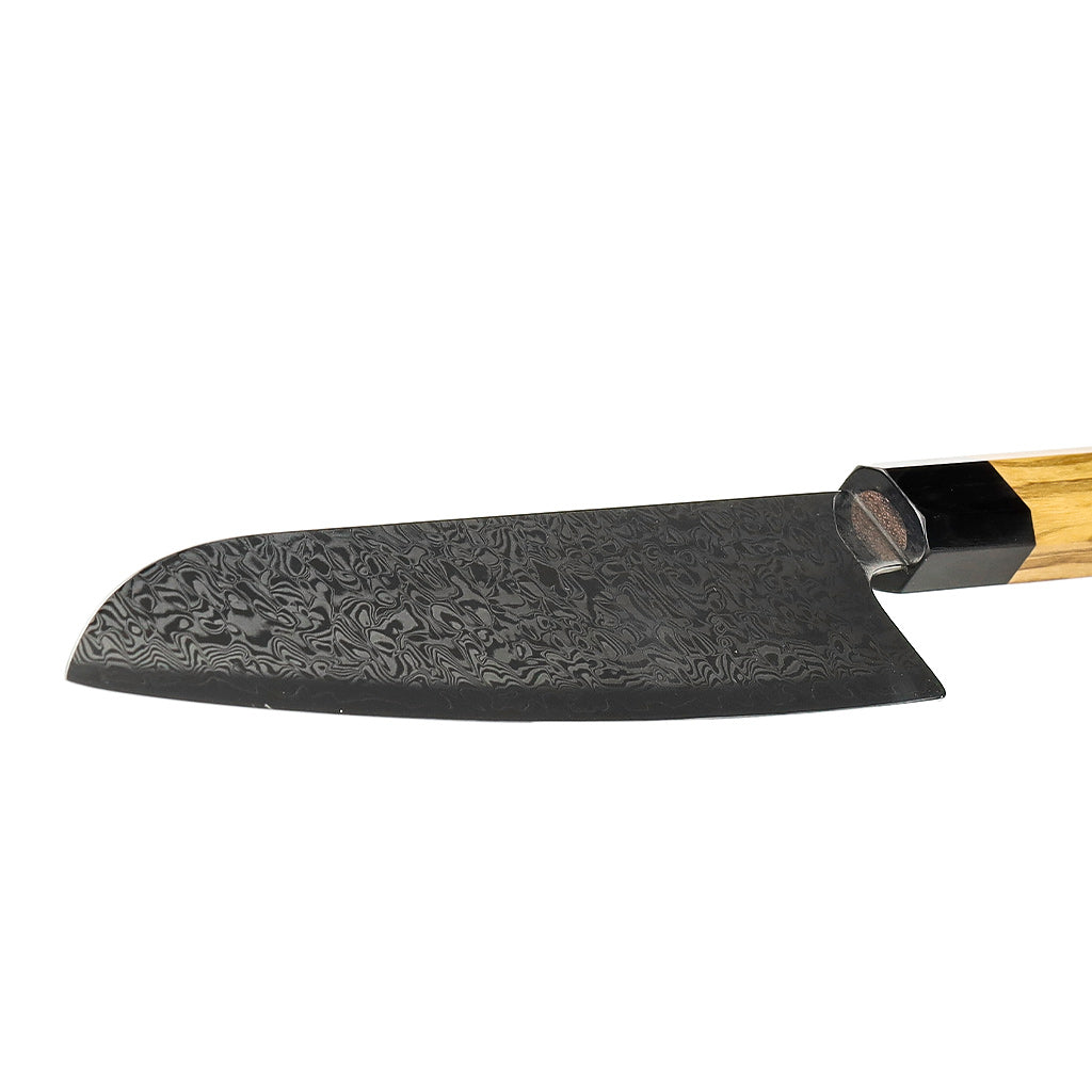 Shinrai Japan - Takumi Kaza Damascus Santoku knife 18 cm