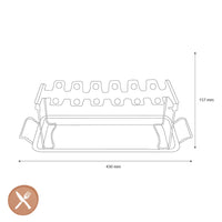 GEFU - Kippenboutenhouder BBQ Kippenboutenhouder GEFU 