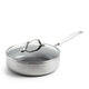 Green Pan - Geneva Stew pan with ceramic non-stick coating with lid 24cm