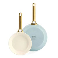 GreenPan - Padova Blush/Light Blue 4-delige Koekenpannenset 20/28 cm Pannenset GreenPan 