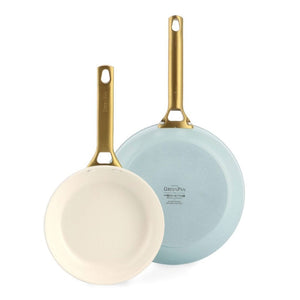 GreenPan - Padova Light Blue 2-delige Pannenset met keramische antiaanbaklaag Pannenset GreenPan 