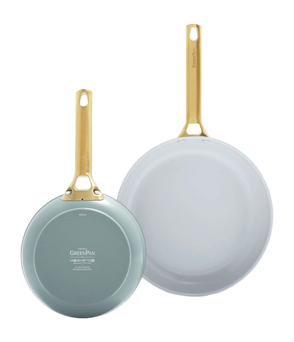 GreenPan - Padova Smokey Blue/Mint Green 4-delige Koekenpannenset 20/26/28 cm Pannenset GreenPan 