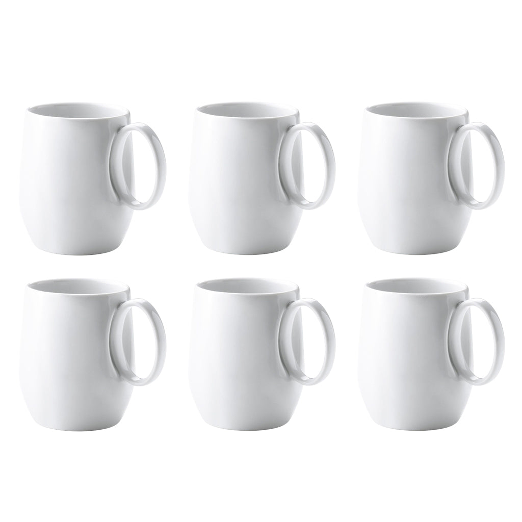 Medard de Noblat - Yaka White Mug 40 cl (set of 6)