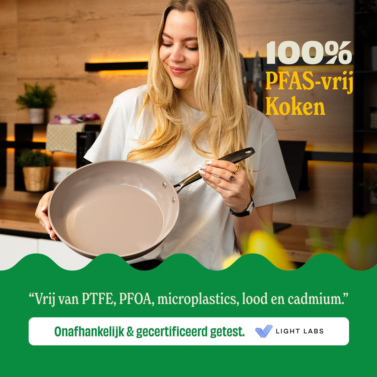 Cook & Pan - Taupe of Mind Sauté Pan 28 cm