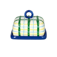 &Klevering - Botervloot ruit blauw Botervloot &Klevering 