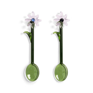 &Klevering - Lepel flora roze set van 2 Lepels &Klevering 