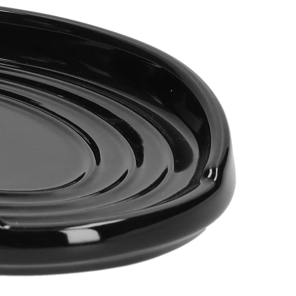 Le Creuset - Lepelhouder ovaal Ebbenzwart 15cm Lepelhouder Le Creuset 