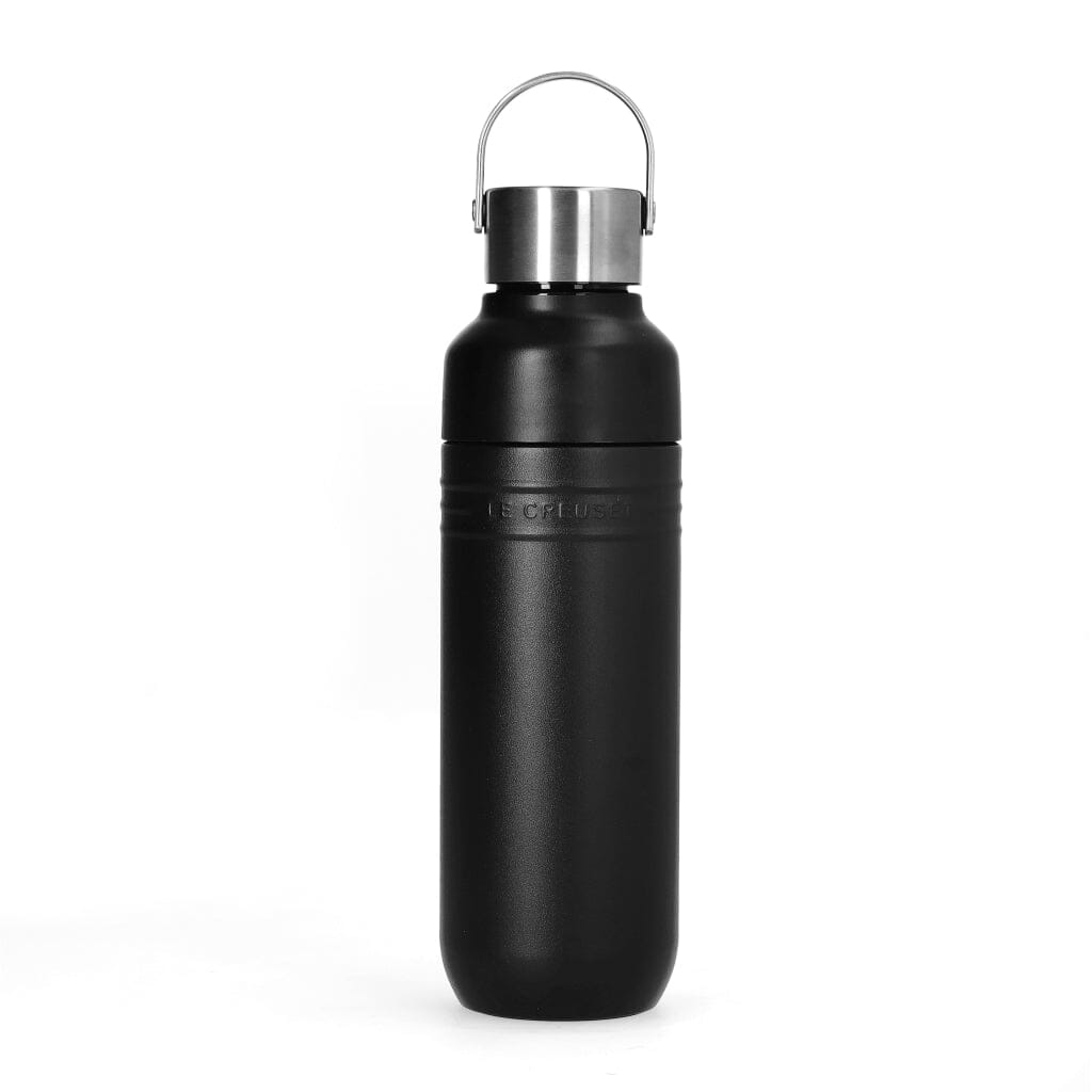 Le Creuset - On The Go Drinkfles 0,5L Mat Zwart Thermosfles Le Creuset 