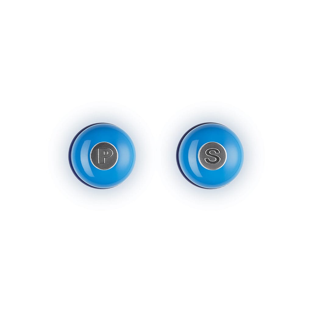 Le Creuset - Set van 2 Kleine Molens Azure 11cm Peper- en Zoutmolen set Le Creuset 