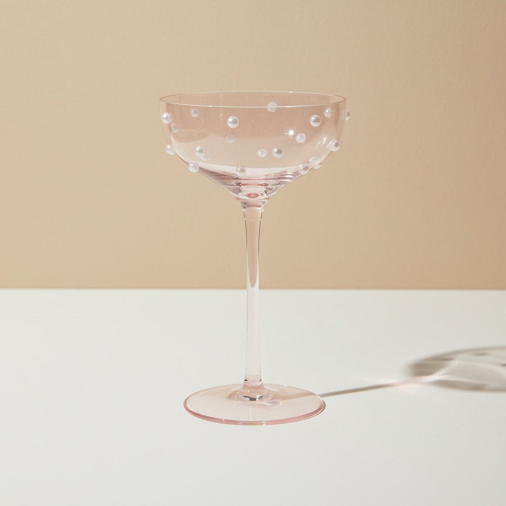 Lepelclub - Champagne Coupe - Parel - Roze Champagne glazen LepelClub 