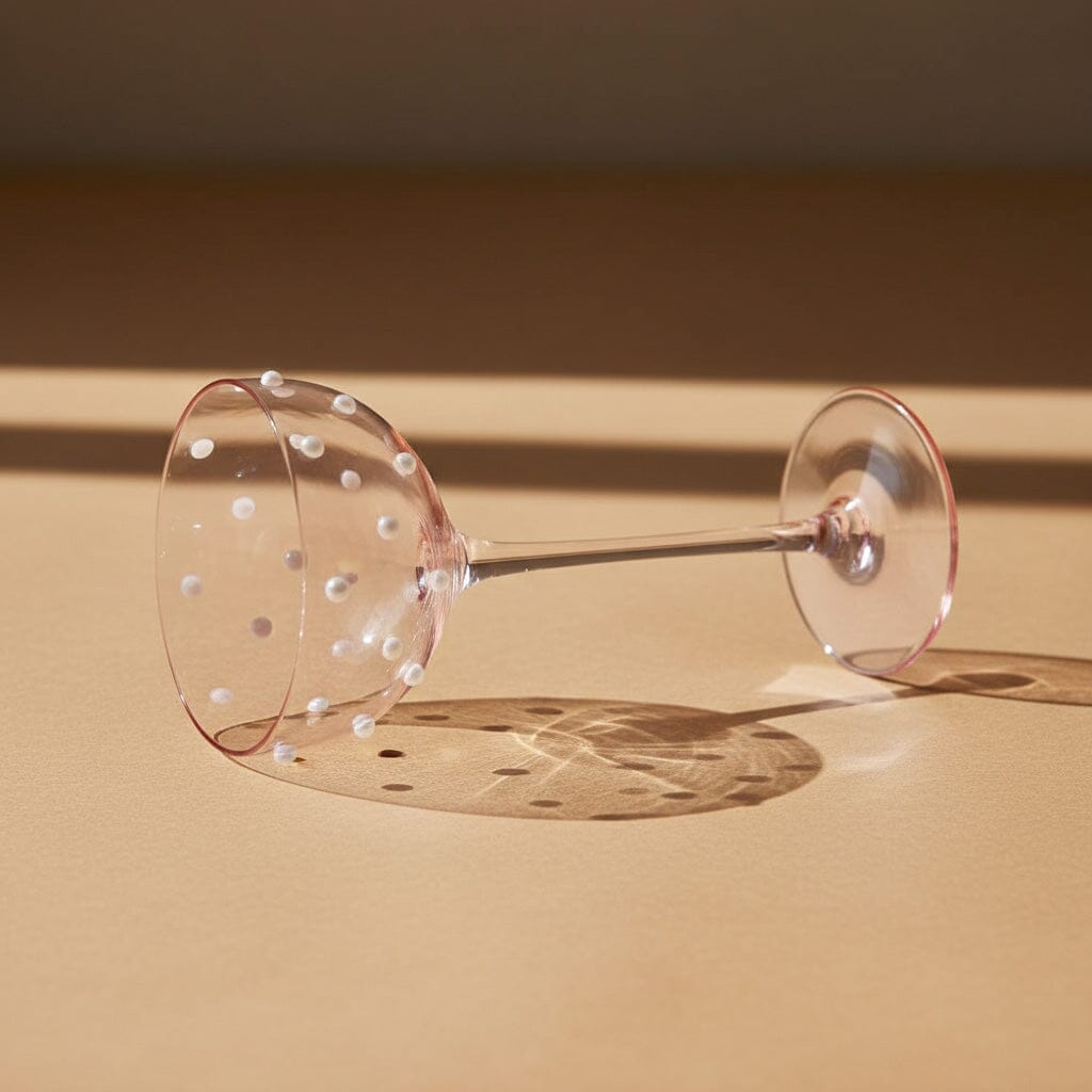 Lepelclub - Champagne Coupe - Parel - Roze Champagne glazen LepelClub 