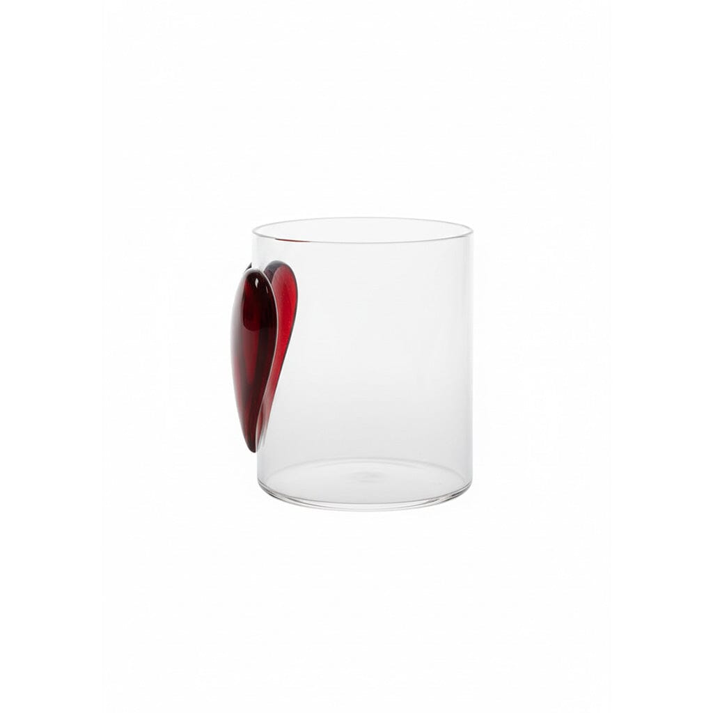 Lepelclub - Glas Hart - Rood Drinkglazen LepelClub 