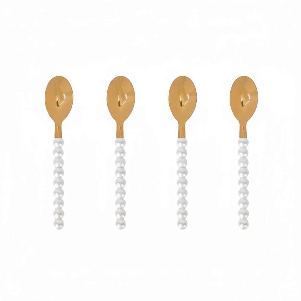 Lepelclub - Koffielepels - Parel - Set Van 4 LepelClub 