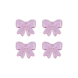 Lepelclub - Servetringen Bow - Roze - Set Van 4 LepelClub 