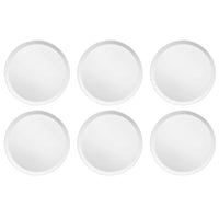 Medard de Noblat - Yaka White Dinnerbord 27 cm (set van 6) Dinerborden Medard de Noblat 