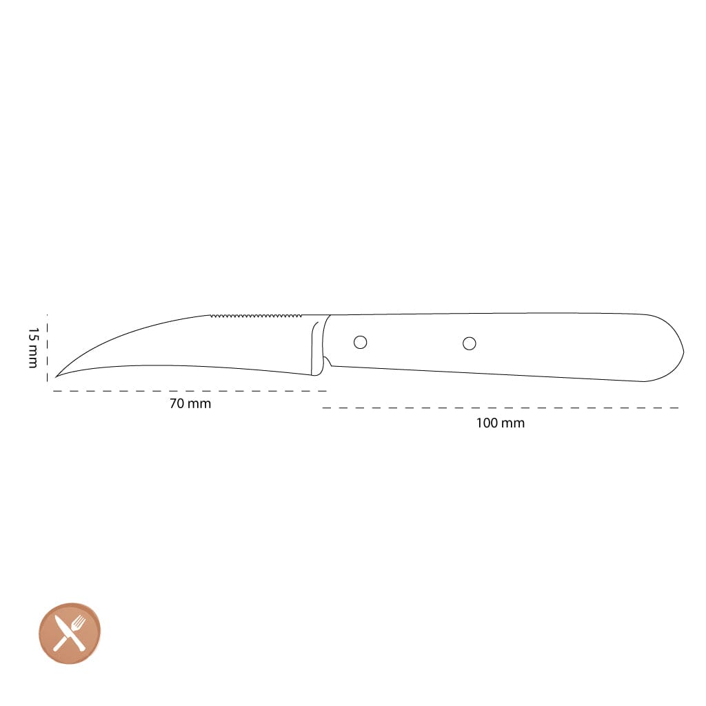 Opinel - Tourneermes N°114, Plum Opinel 