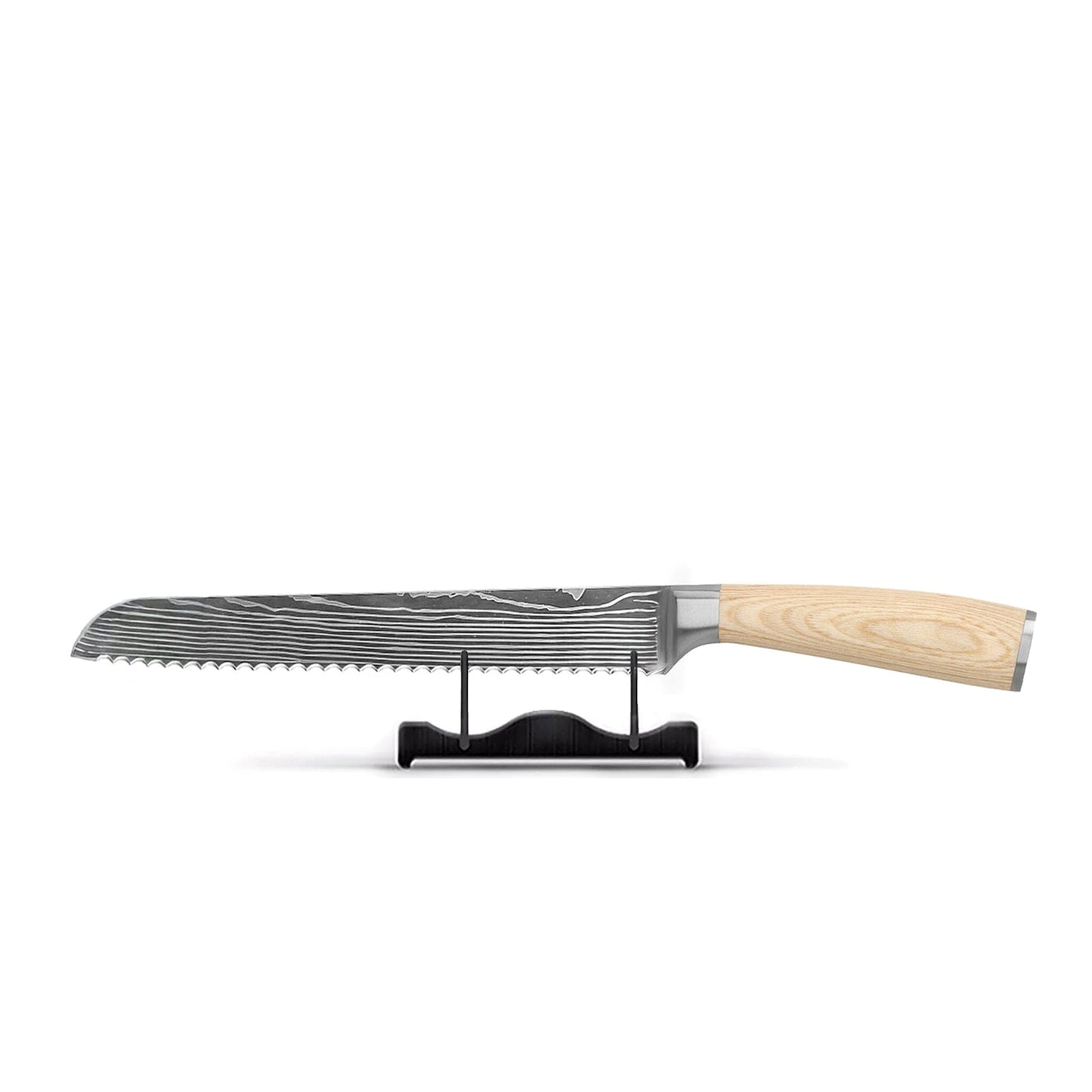Shinrai Knives - Akari Damascus Print 6-delige messenset Messenset Shinrai Knives 