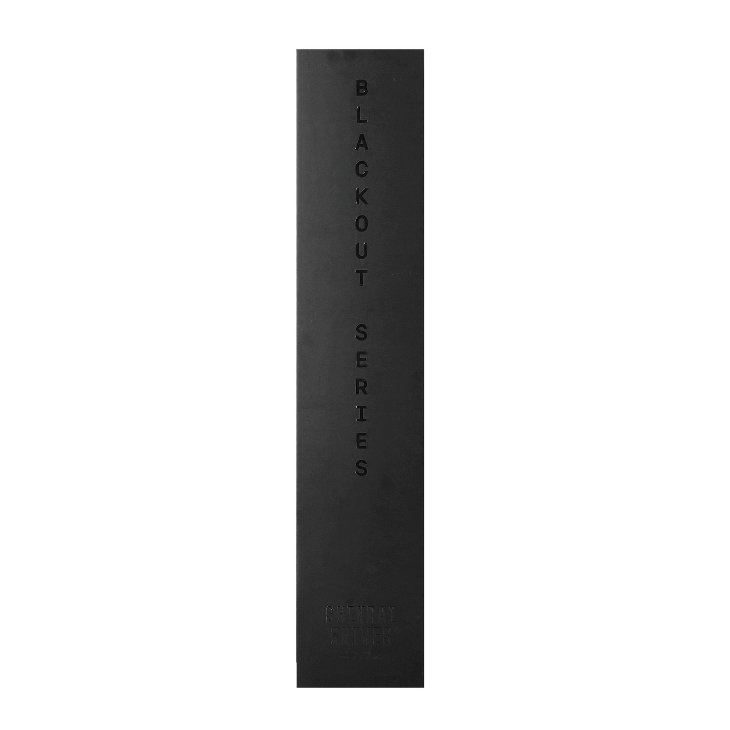 Shinrai Knives - Blackout Edition Damascus Santoku mes 18 cm Shinrai Knives 