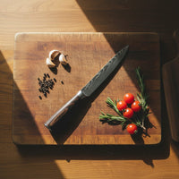 Shinrai Knives - Damascus Print 7-delige Messenset Messenset Shinrai Knives 