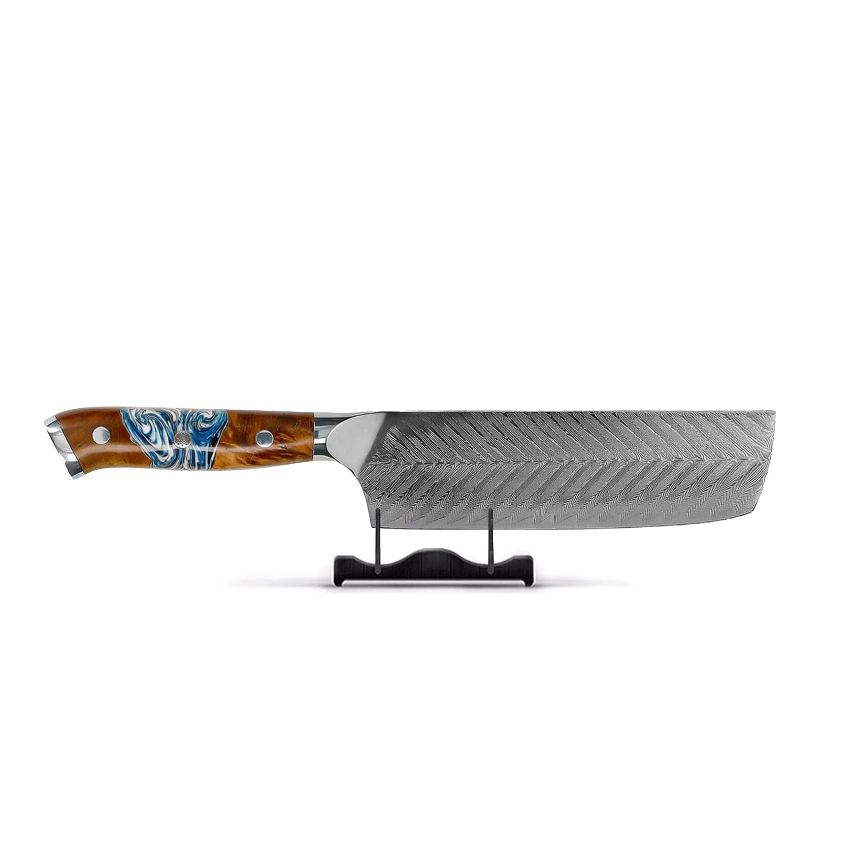 Shinrai Knives - Eclipse Series Damascus Nakirimes 18 cm Nakirimes Shinrai Knives 